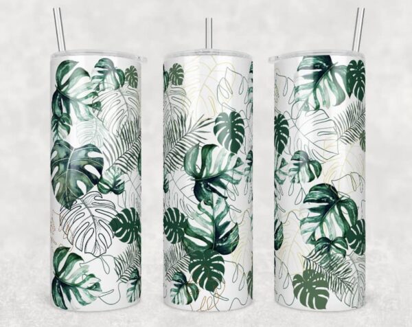 Monstera (petites) - Tasse thermos 20oz